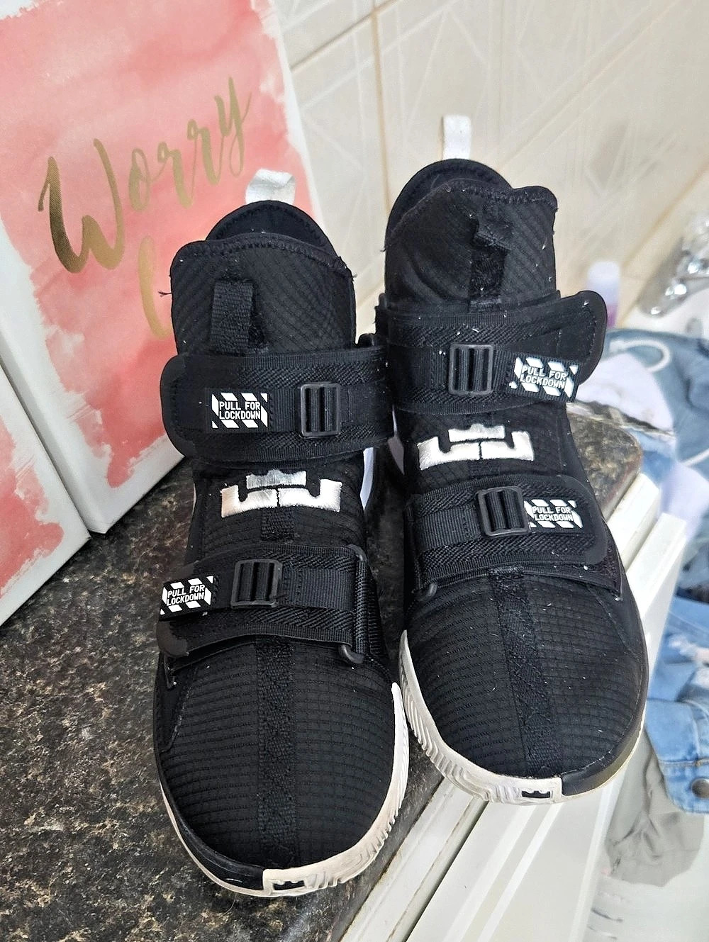 Nike LeBron Soldier 12 SFG Black & White Sneakers